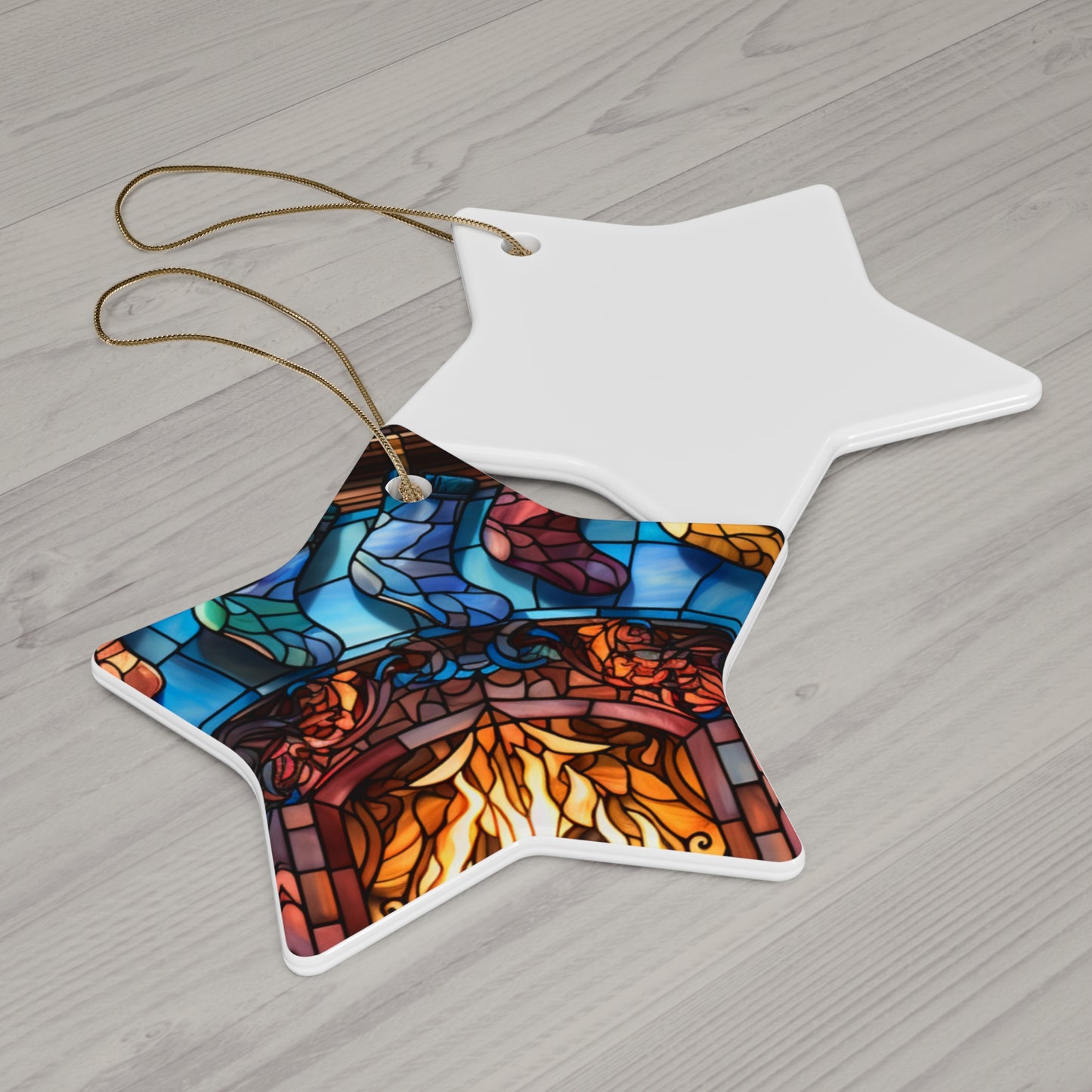 Ceramic Ornament, 4 Shapes