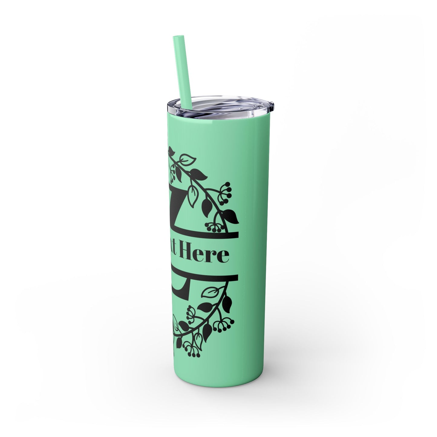 Skinny Tumbler with Straw, 20oz