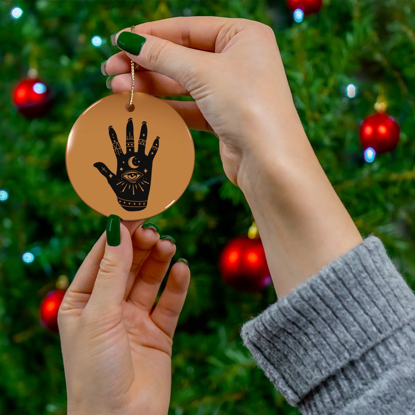 Ceramic Ornament, 4 Shapes