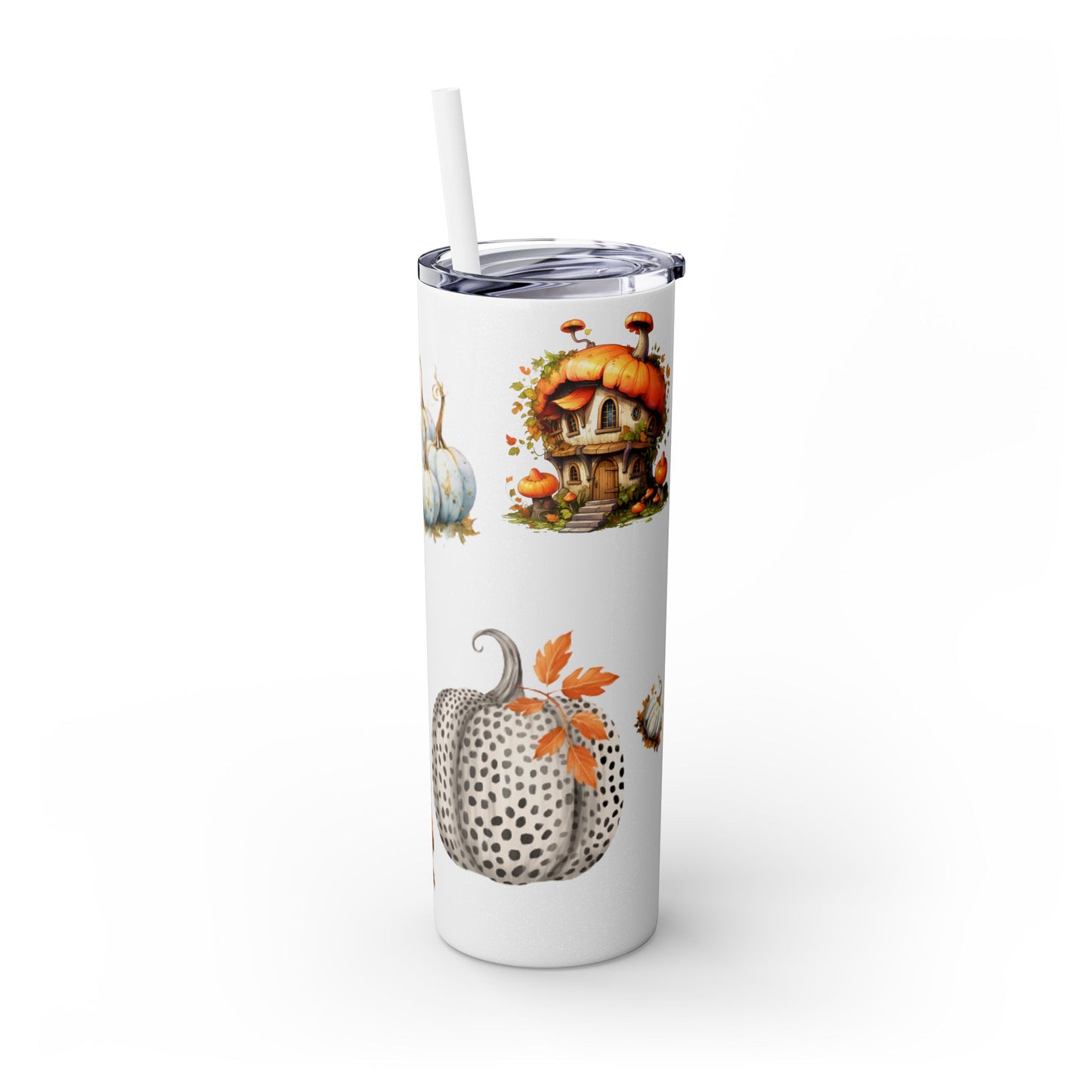 Skinny Tumbler with Straw, 20oz