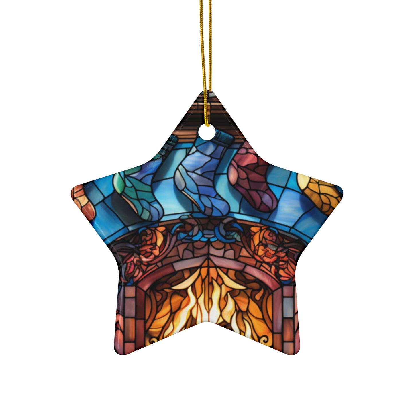Ceramic Ornament, 4 Shapes