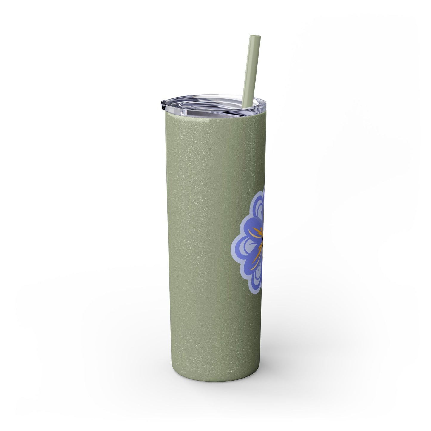 Skinny Tumbler with Straw, 20oz