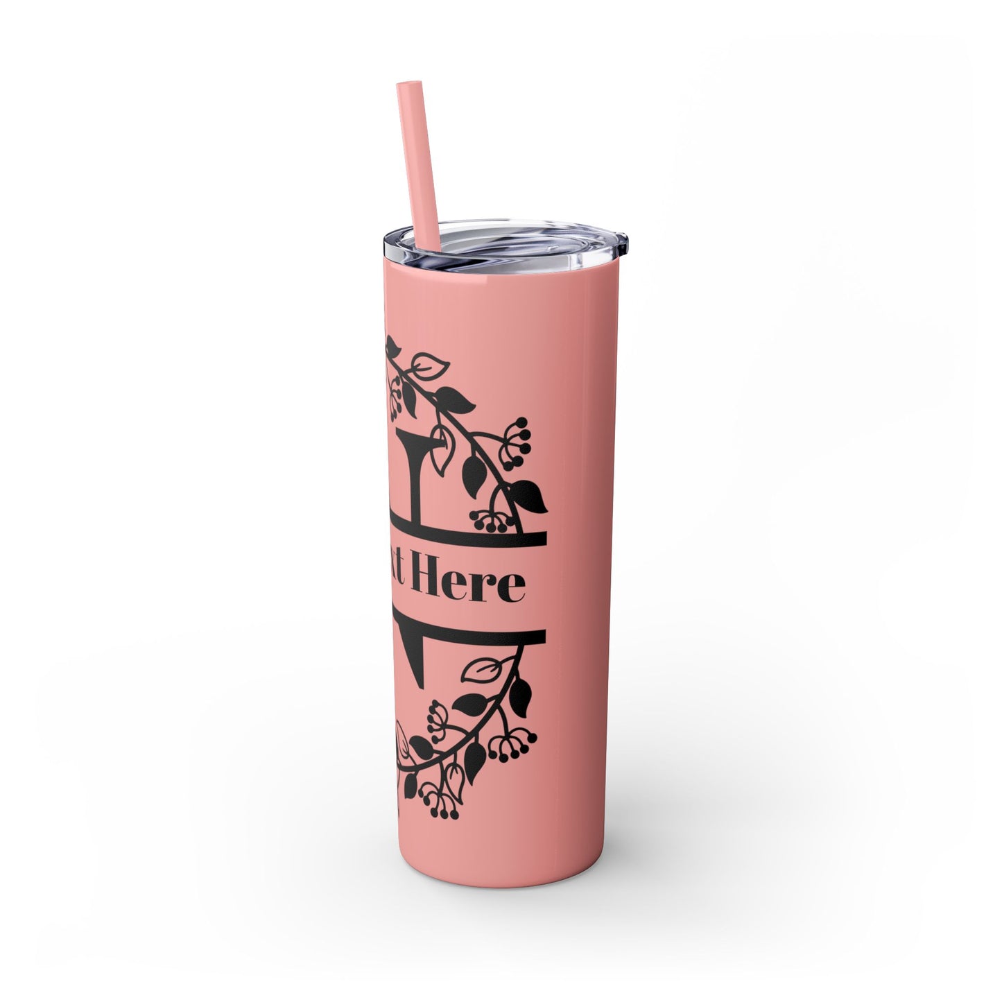 Skinny Tumbler with Straw, 20oz