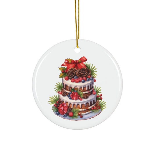 Ceramic Ornament, 4 Shapes