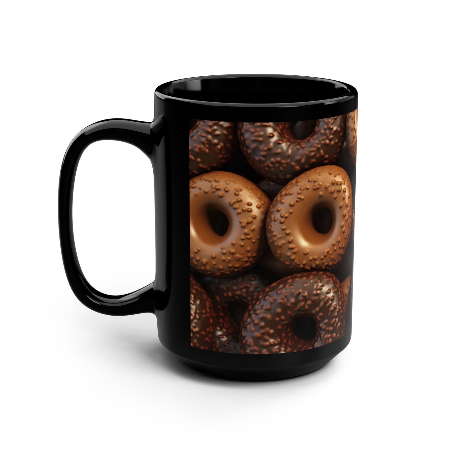 Black Mug, 15oz