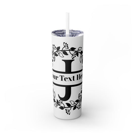 Skinny Tumbler with Straw, 20oz