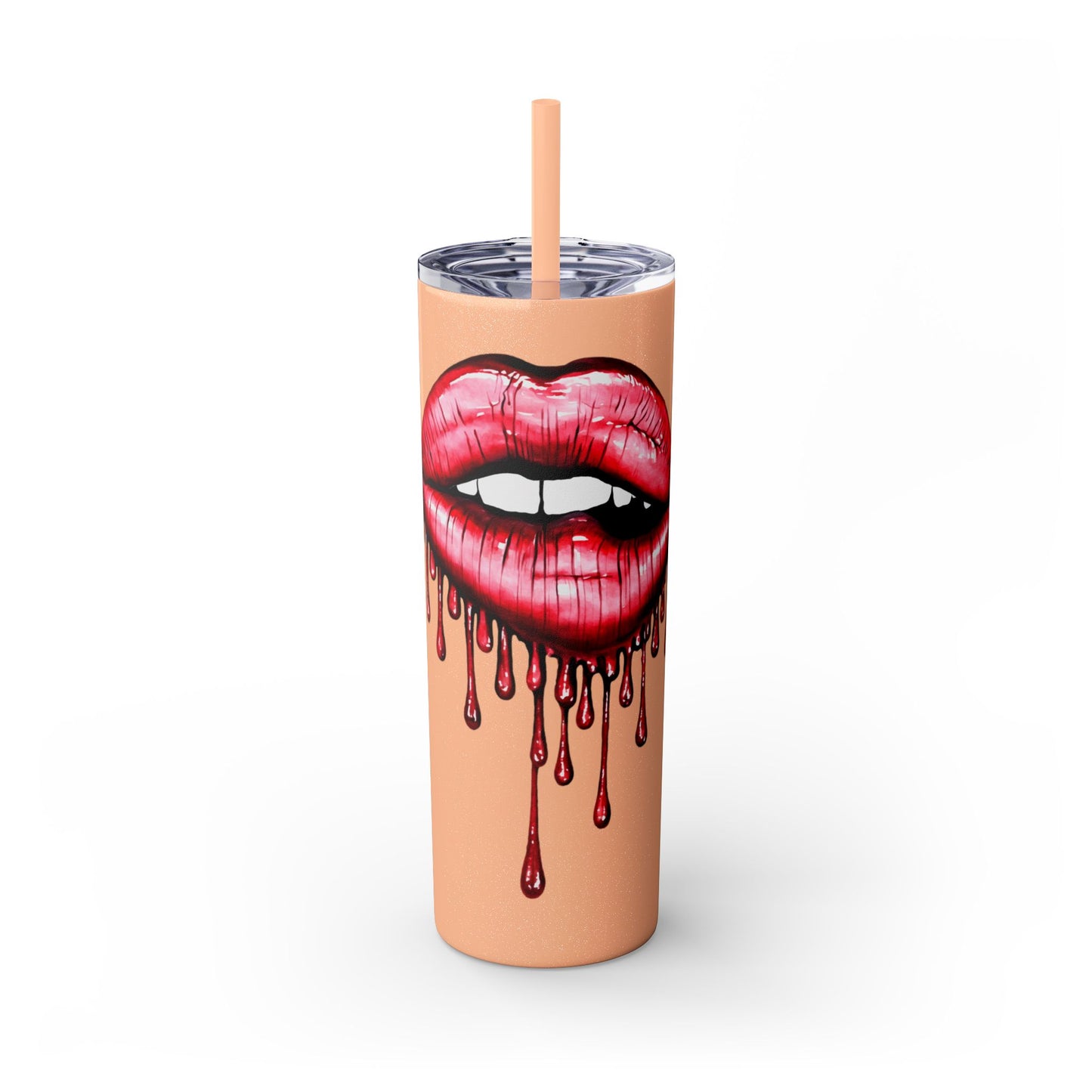Skinny Tumbler with Straw, 20oz