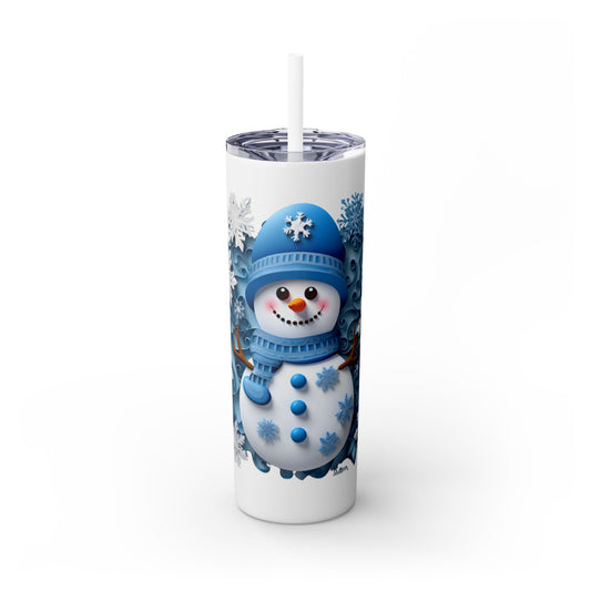 Skinny Tumbler with Straw, 20oz