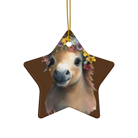 Ceramic Ornament, 4 Shapes