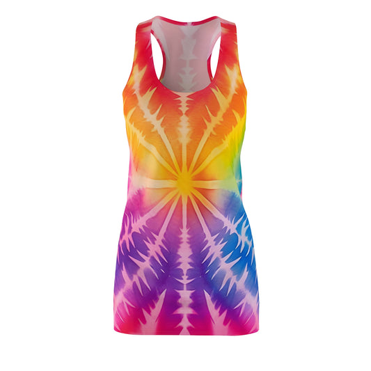 Women's Cut & Sew Racerback Dress (AOP)