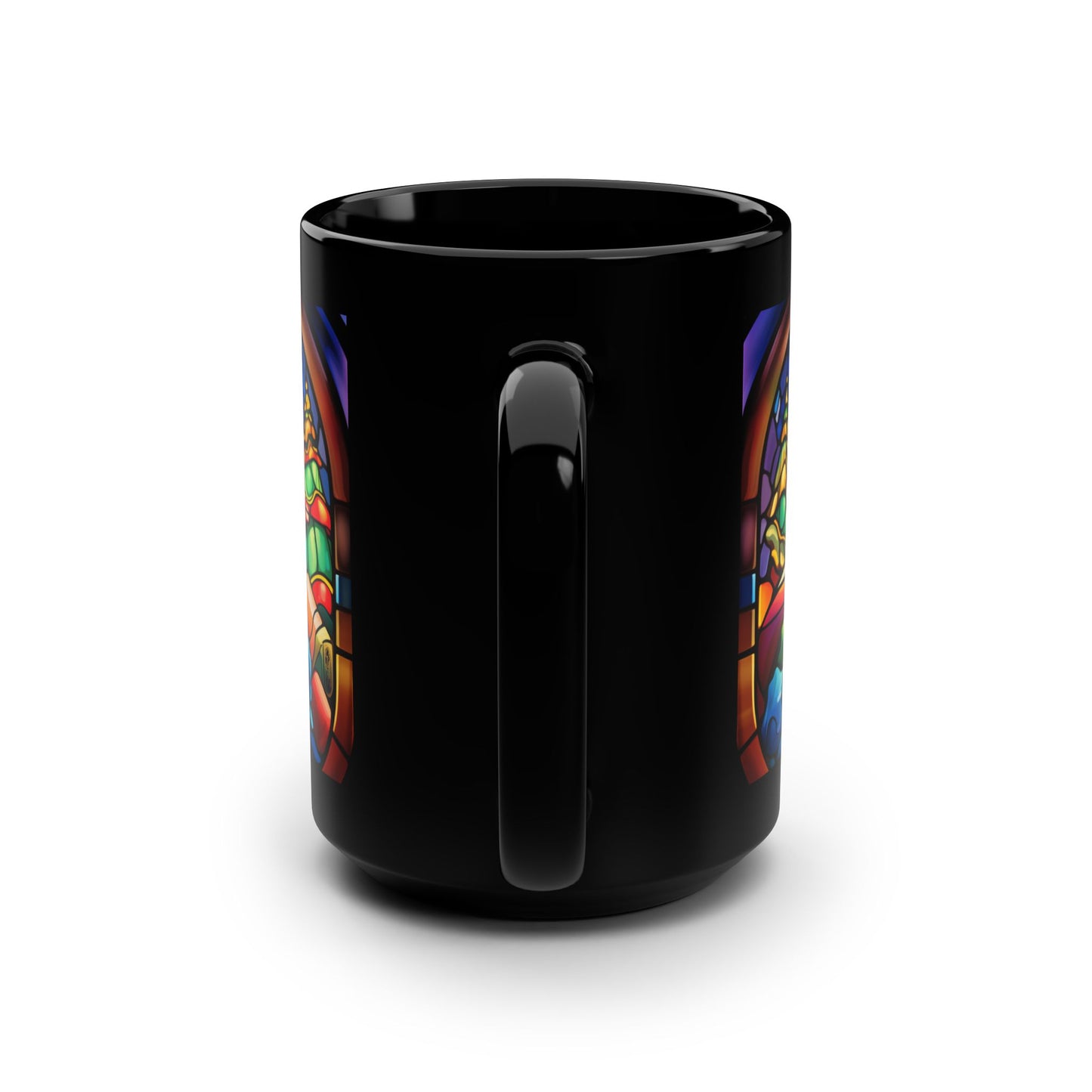 Black Mug, 15oz