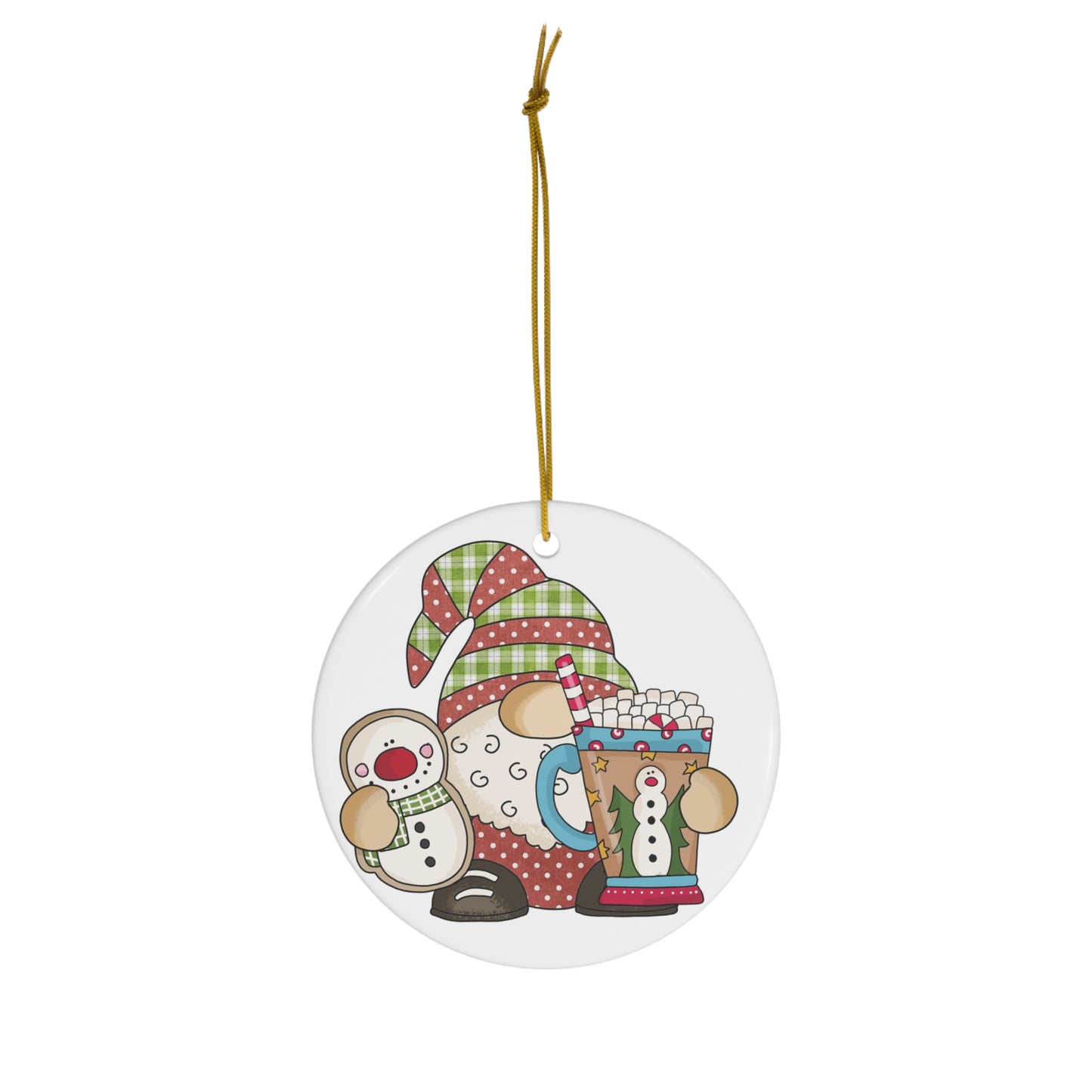 Ceramic Ornament, 1-Pack