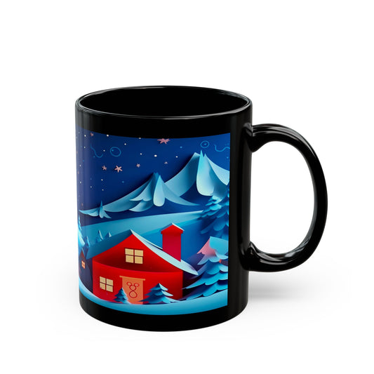 11oz Black Mug