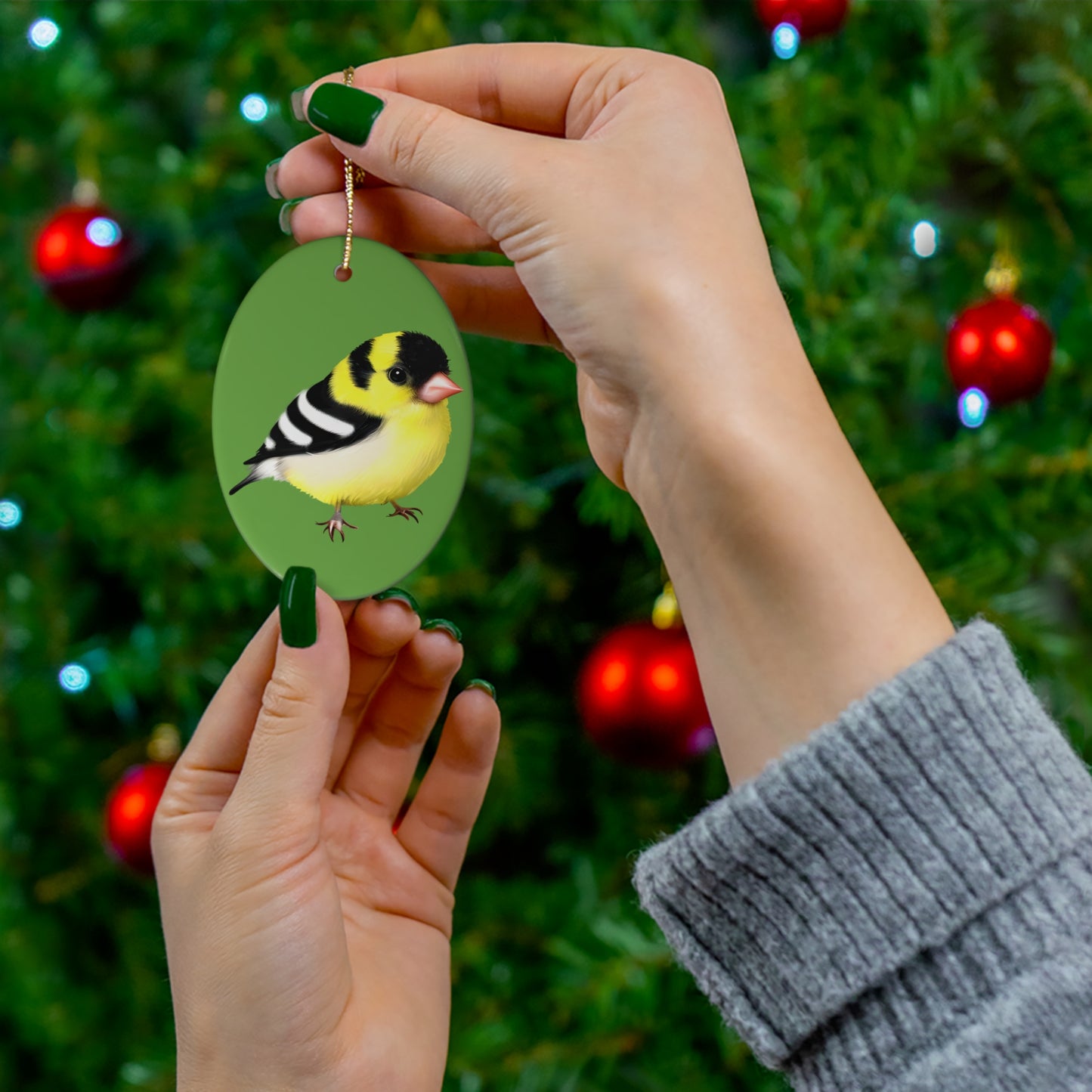 Ceramic Ornament, 1-Pack