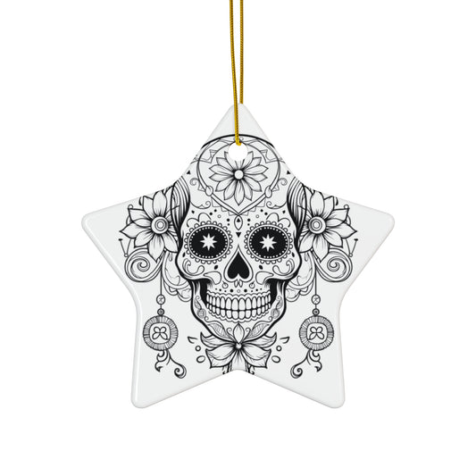 Ceramic Ornament, 4 Shapes