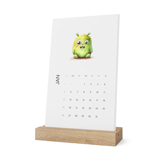 Vertical Desk Calendar (2024)