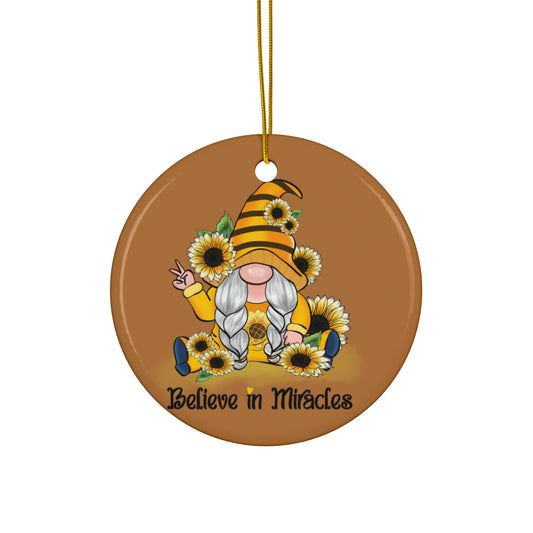Ceramic Ornament, 4 Shapes