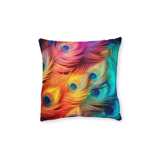 Square Pillow - Pink Back