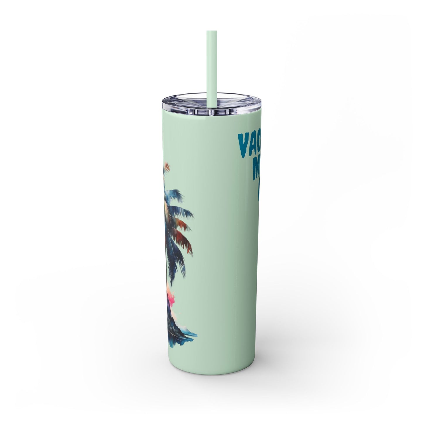Skinny Tumbler with Straw, 20oz
