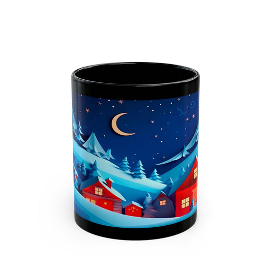 11oz Black Mug