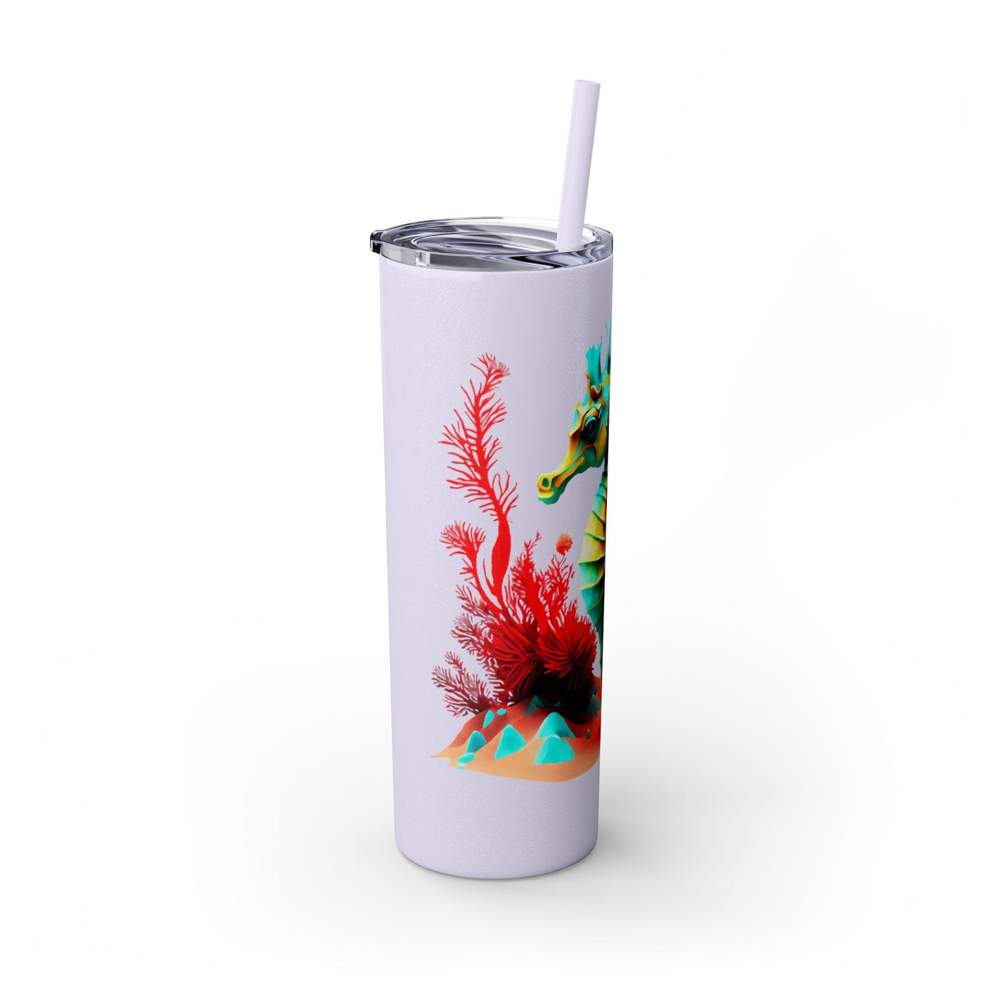 Skinny Tumbler with Straw, 20oz
