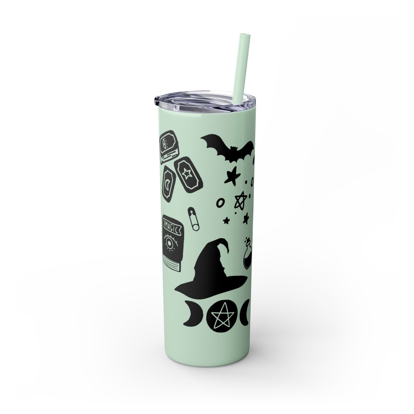 Skinny Tumbler with Straw, 20oz