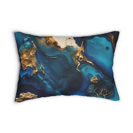 Spun Polyester Lumbar Pillow