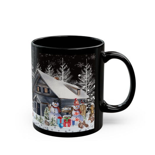 11oz Black Mug