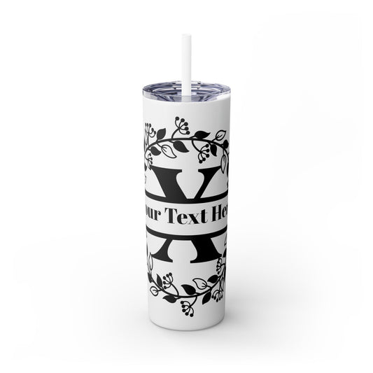 Skinny Tumbler with Straw, 20oz
