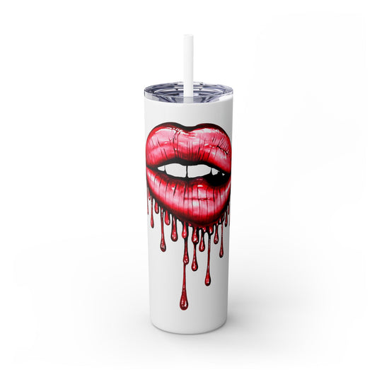 Skinny Tumbler with Straw, 20oz