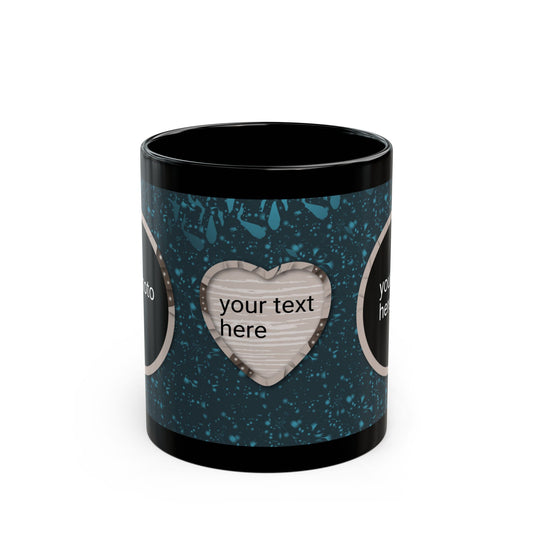 11oz Black Mug