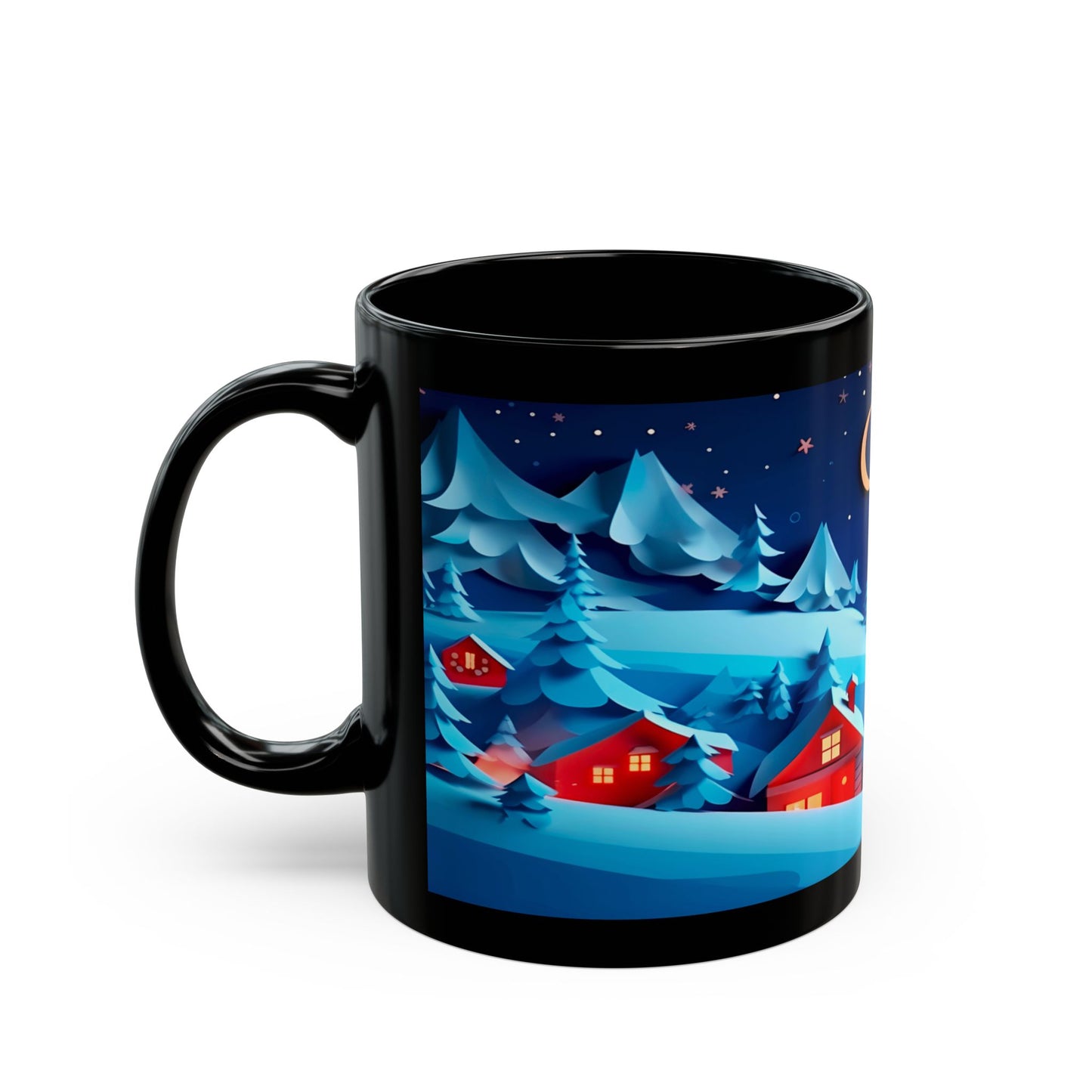 11oz Black Mug