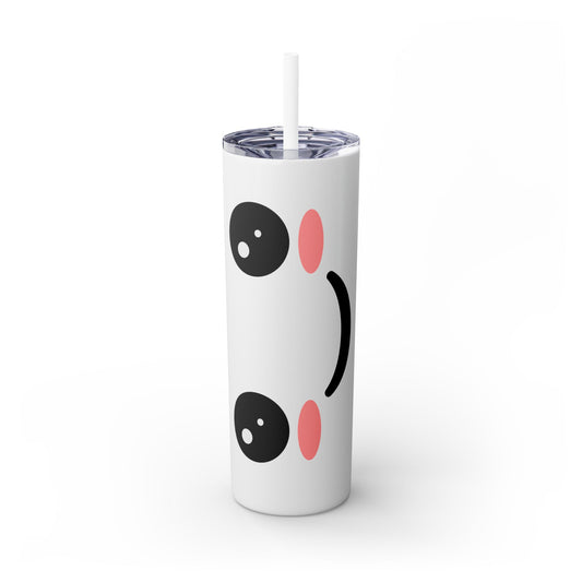 Skinny Tumbler with Straw, 20oz