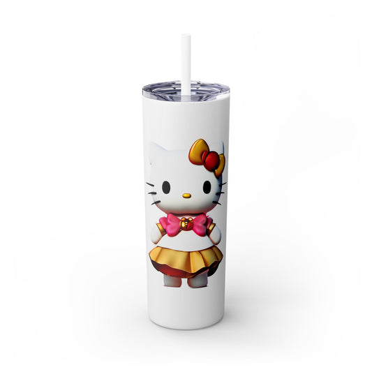 Skinny Tumbler with Straw, 20oz