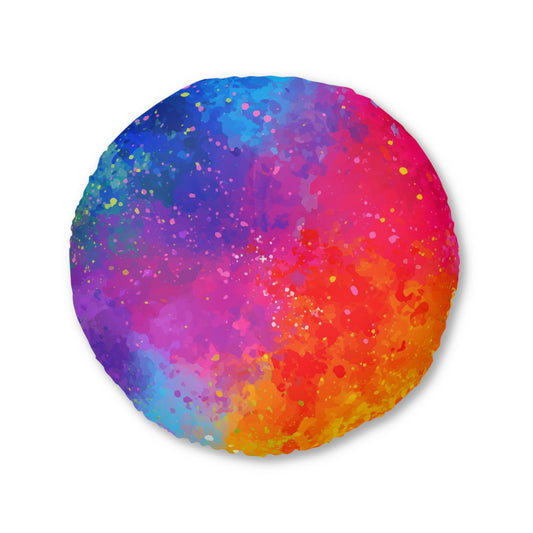 Tufted Floor Pillow, Round