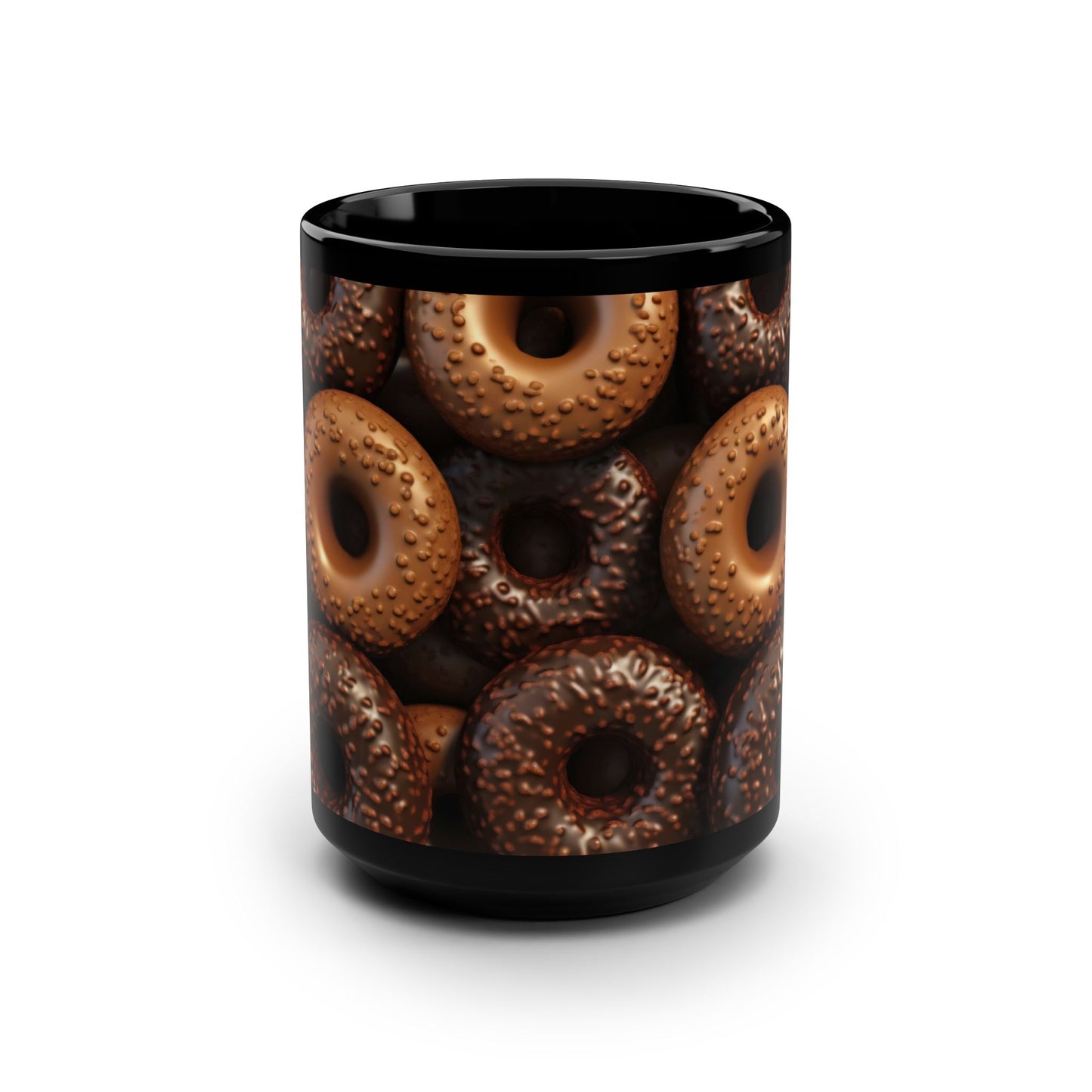 Black Mug, 15oz