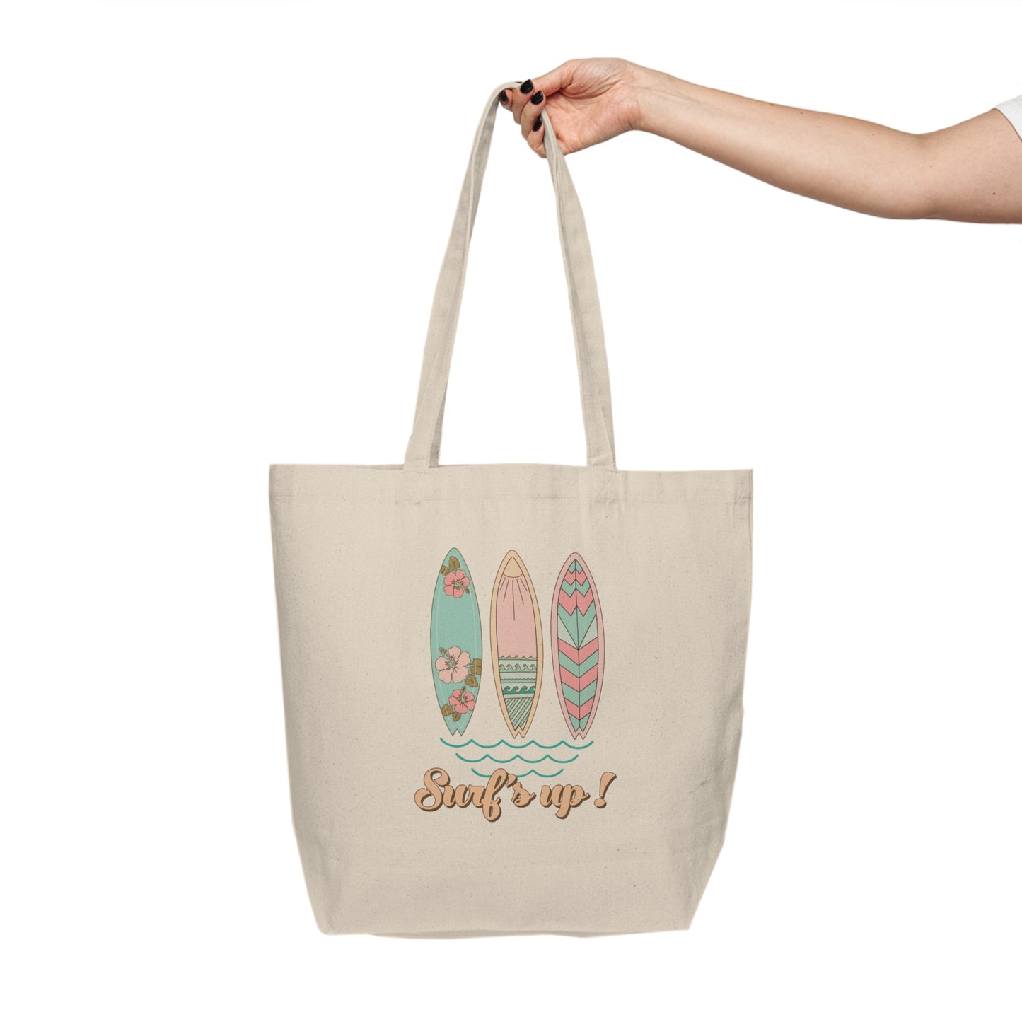 Canvas Shopping Tote