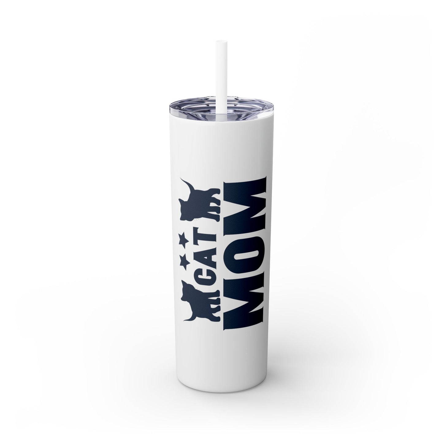 Skinny Tumbler with Straw, 20oz