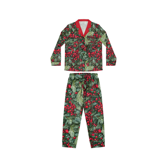 Women's Satin Pajamas (AOP)