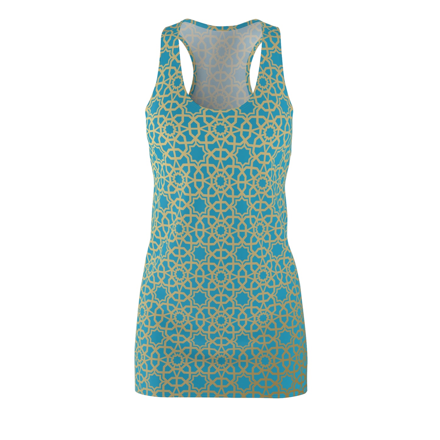 Women's Cut & Sew Racerback Dress (AOP)