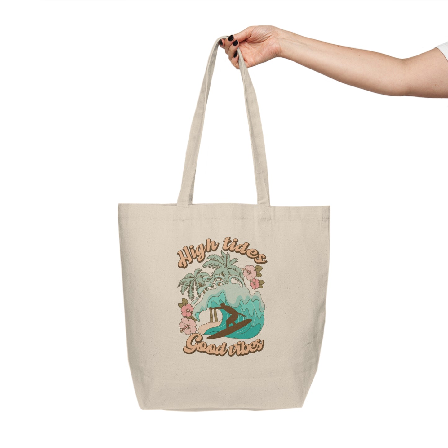 Canvas Shopping Tote