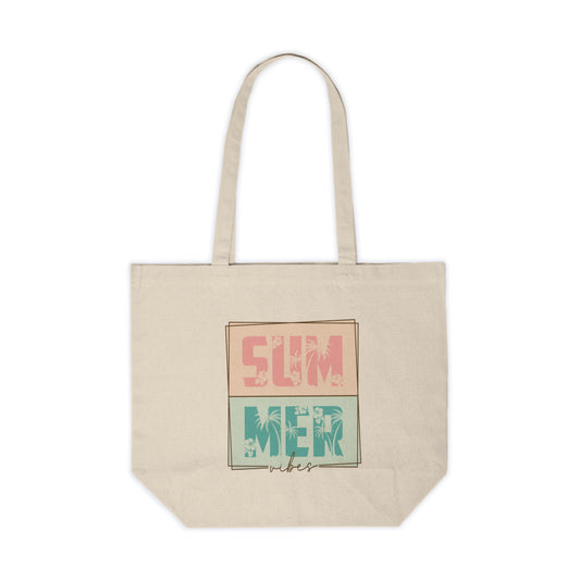 Canvas Shopping Tote