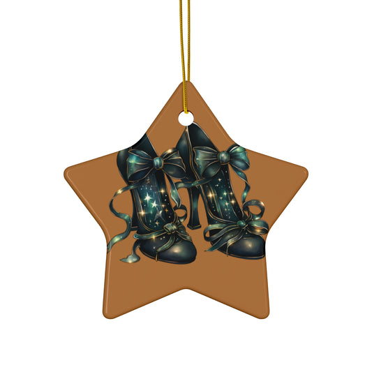 Ceramic Ornament, 4 Shapes