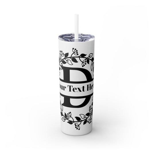 Skinny Tumbler with Straw, 20oz