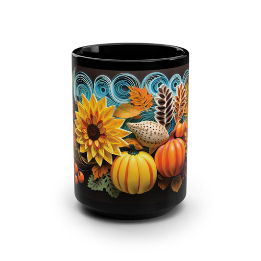 Black Mug, 15oz