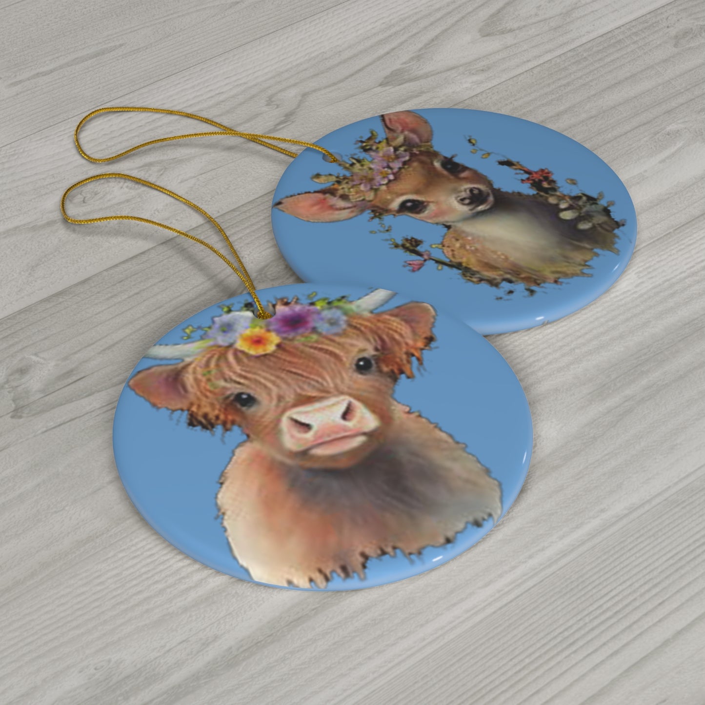 Ceramic Ornament, 1-Pack