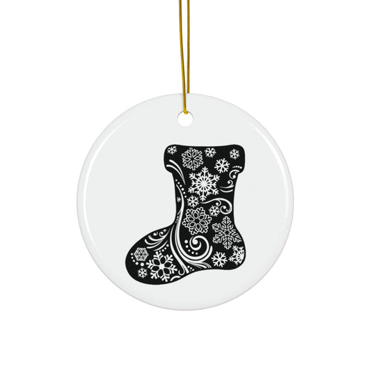 Ceramic Ornament, 4 Shapes