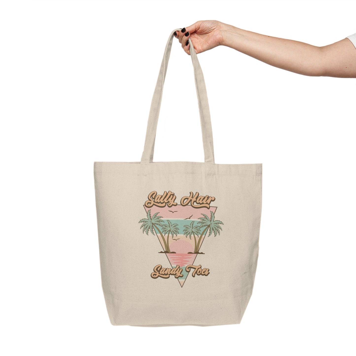 Canvas Shopping Tote