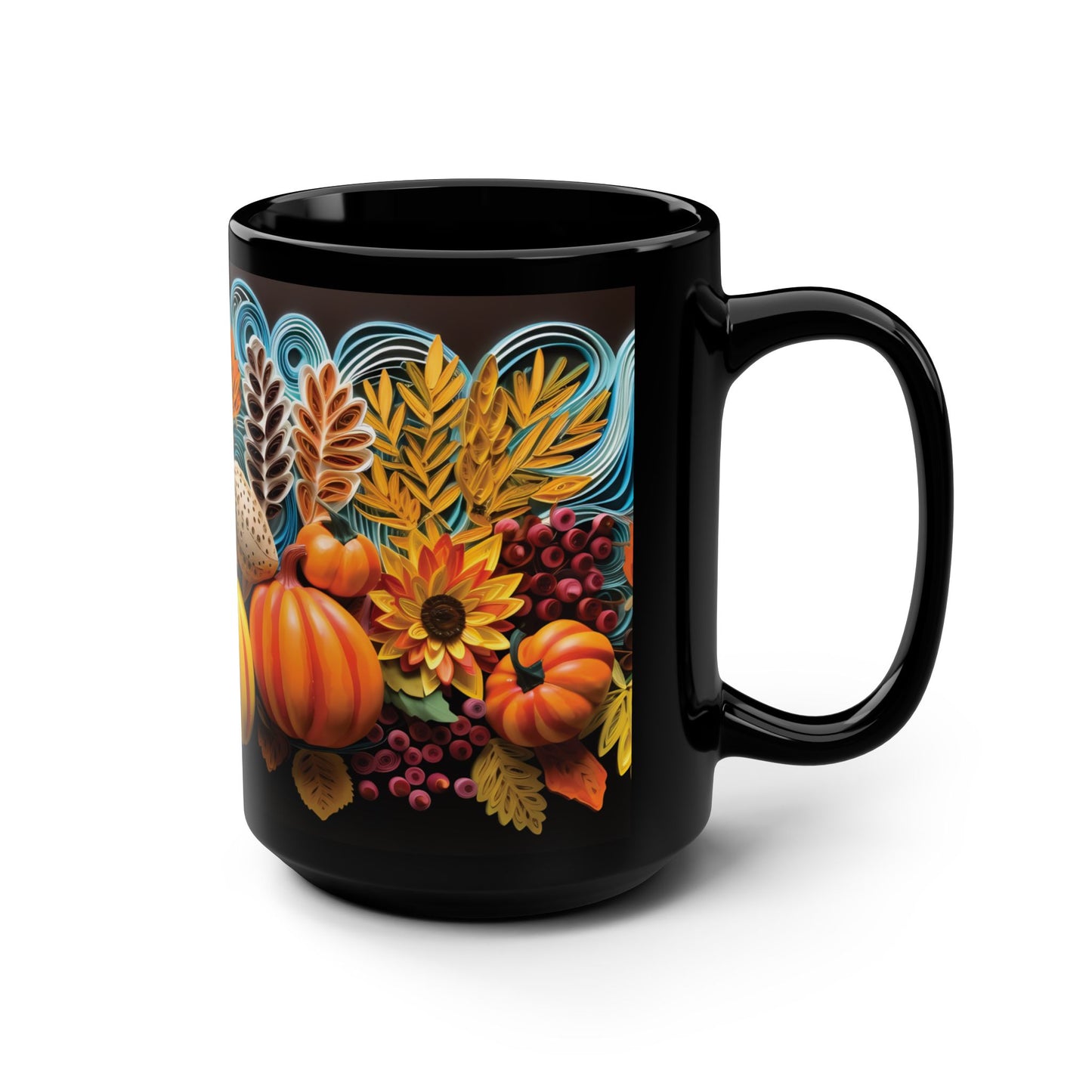 Black Mug, 15oz