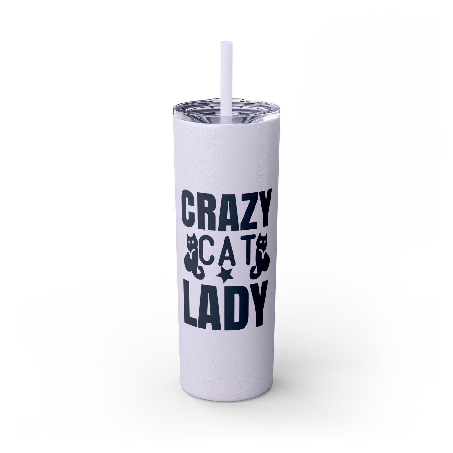 Skinny Tumbler with Straw, 20oz